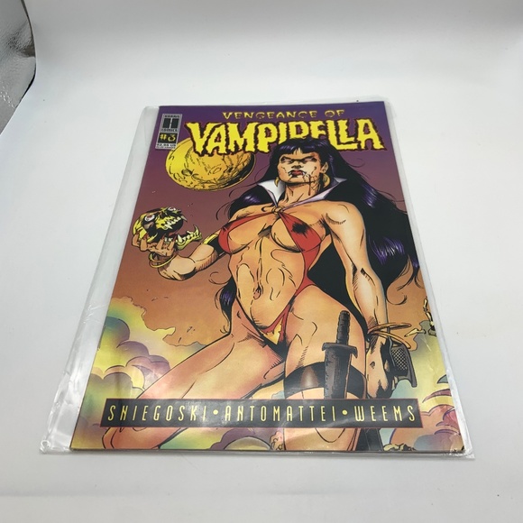 Vintage 90s Vengeance of Vampirella Comic Books Good Condition- Set of 6! - Picture 6 of 16